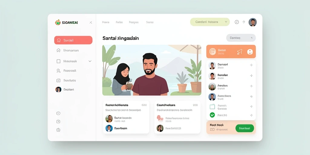 Tampilan utama aplikasi LAKUTOTO yang menarik.