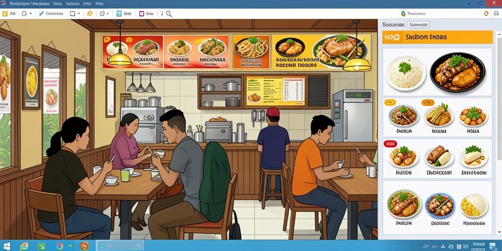 Tampilan permainan yang memukau.